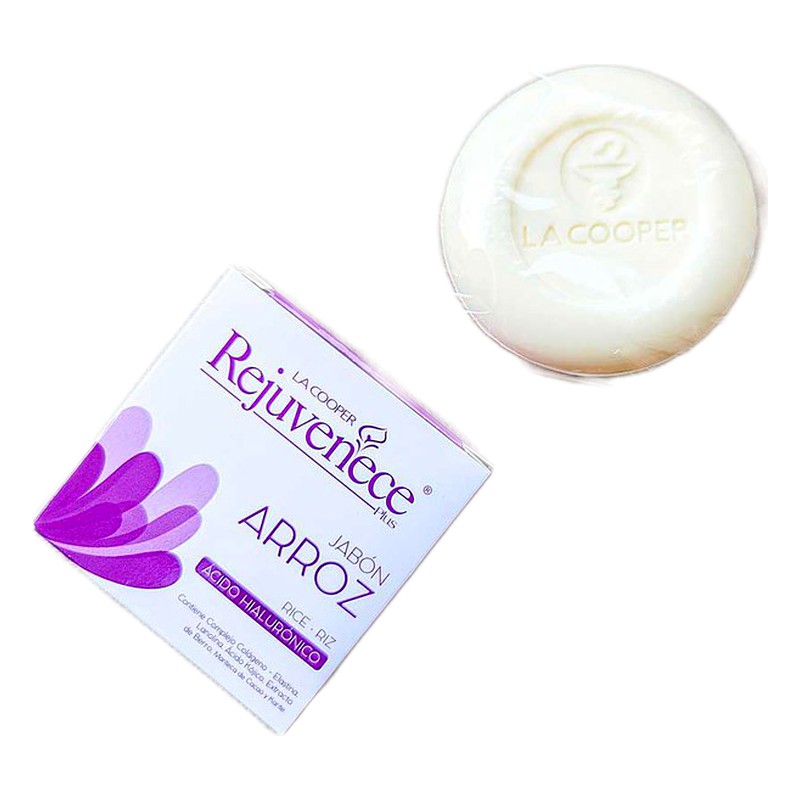 JABON ACLARA-T ARROZ Barra x 80 g Lab. LA COOPER