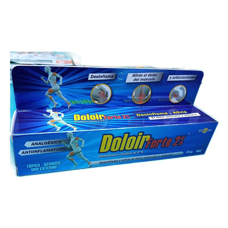 DOLOIR FORTE (Diclofenaco) 2% Gel x 50g Lab. INTIPHARMA (INTI)