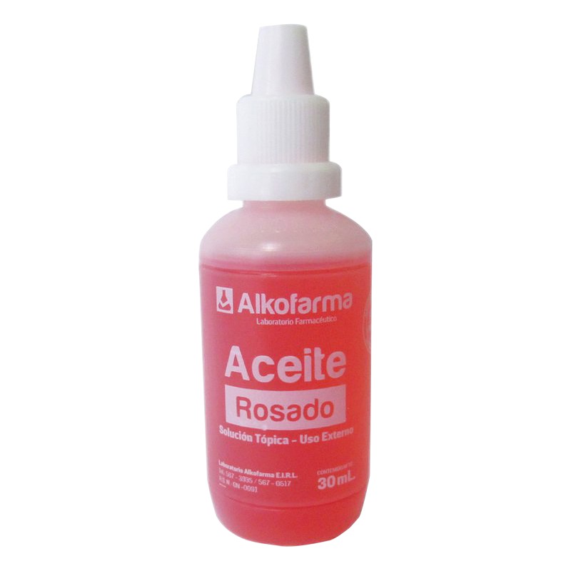 ACEITE ROSADO x30ml Lab. ALKOFARMA