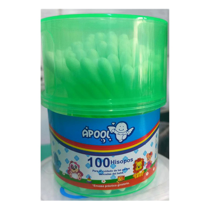 HISOPOS APOOL  X 100 UNID. Lab. APPLE (APPL)