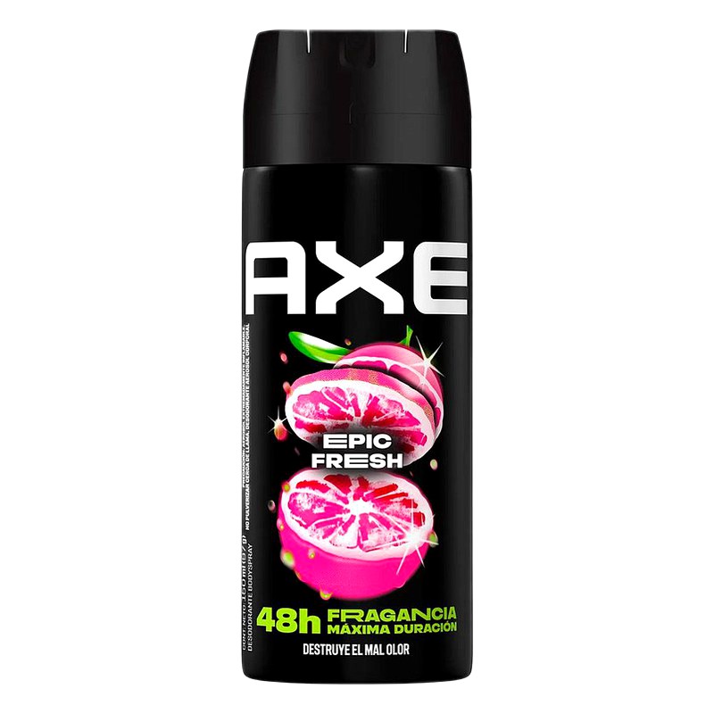  DESODORANTE AXE HOMBRE EPIC FRESH Spray x 150 ml