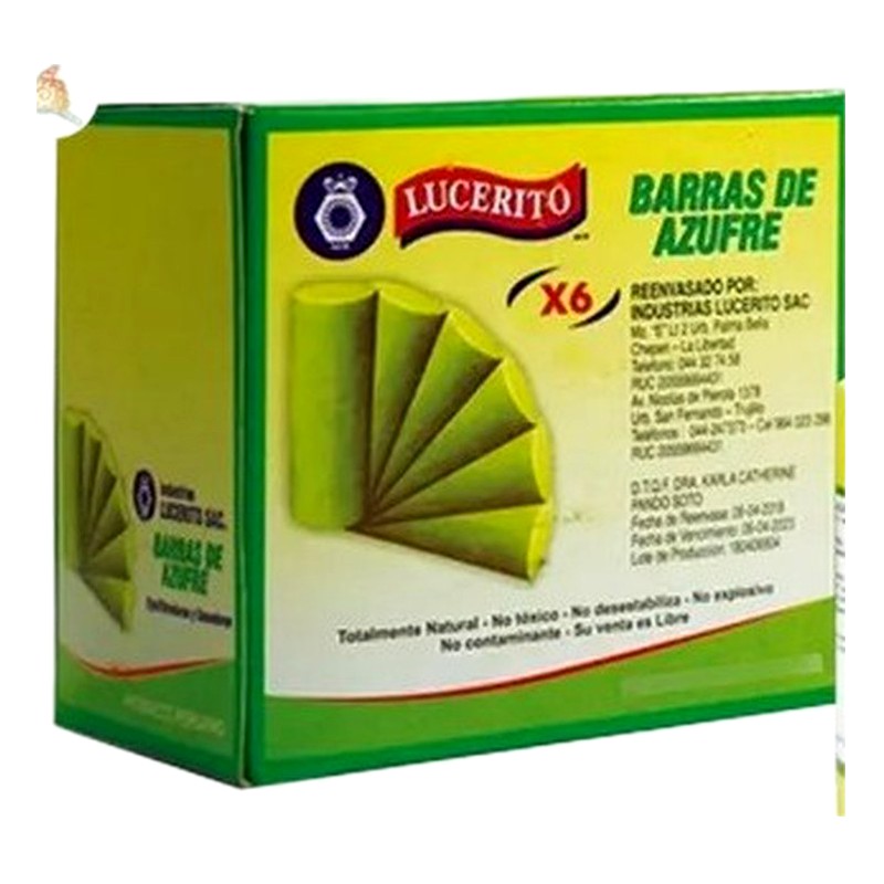 AZUFRE BARRA PEQUEÑO ALKOMED
