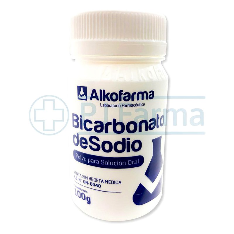BICARBONATO DE SODIO POTE x100gr Lab. ALKOFARMA
