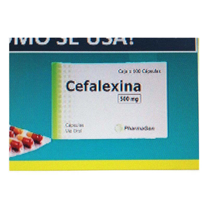CEFALEXINA 500mg x 50 Capsulas Lab. OQCORP SAC