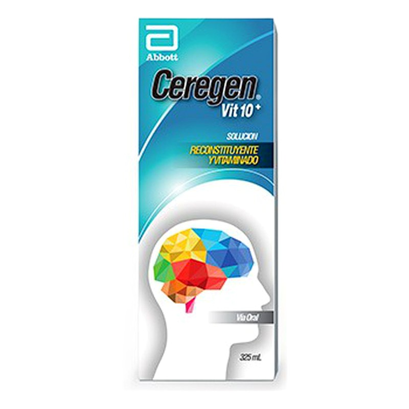 CEREGEN VIT 10+ Solucion Oral x 180 ml Lab. FARMINDUSTRIA (FARM)