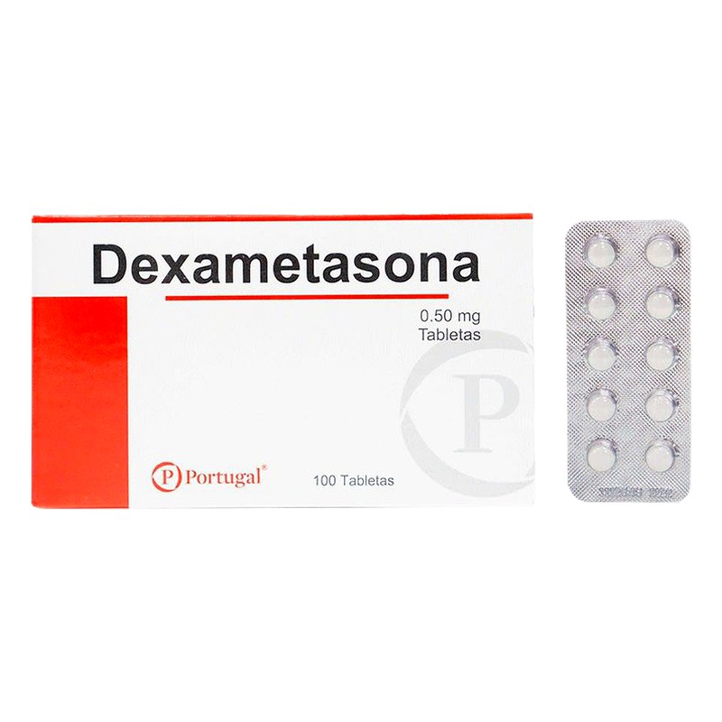 DEXAMETASONA  4mg x 100 Tabletas Lab. PORTUGAL LABORATORIOS S.A (PORT)