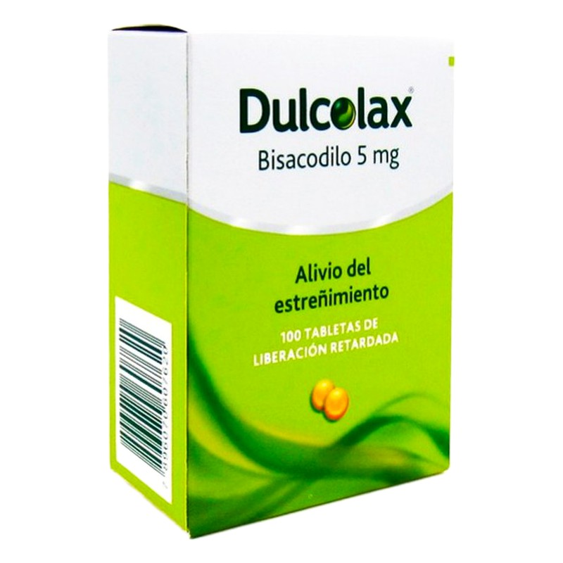 📌DULCOLAX (bisacodilo) 5mg x 100 Tabletas Liberación Retard. Lab. BOEHRINGER INGELHEIM (BOEH)