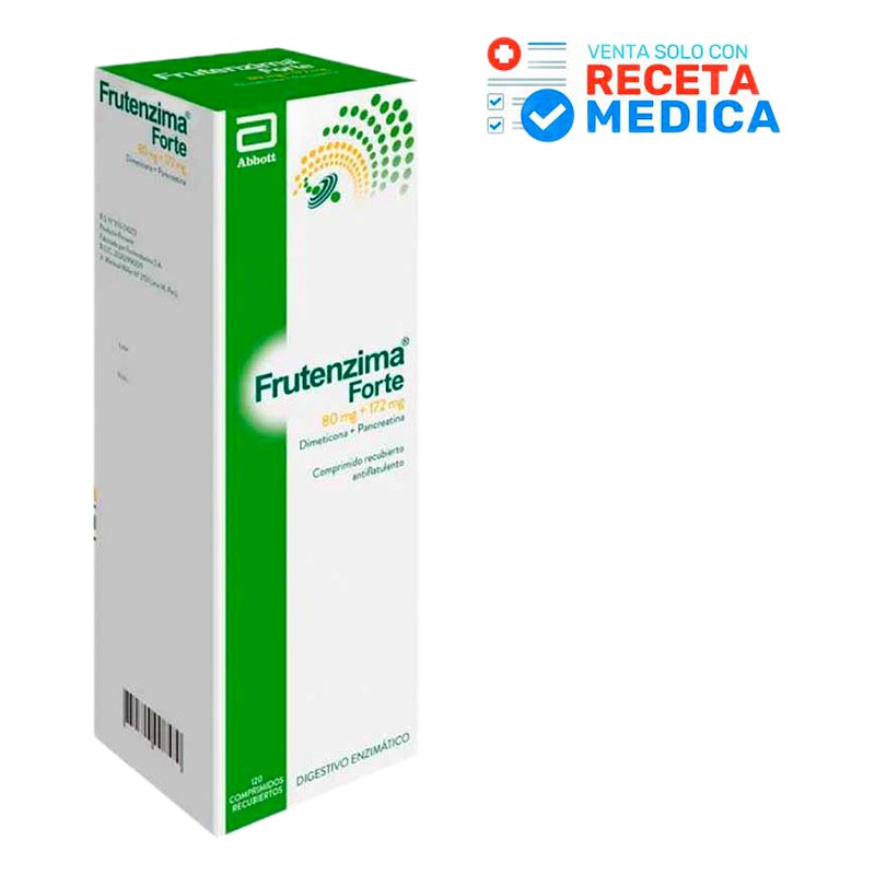 FRUTENZIMA FORTE 80MG + 172MG CAJA  x120 comp. LAB. ABBOT