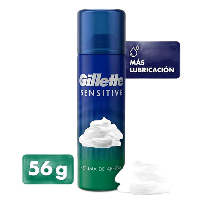  ESPUMA DE AFEITAR GILLET FOAMY x 179ml Lab. GILLETTE (GILL)