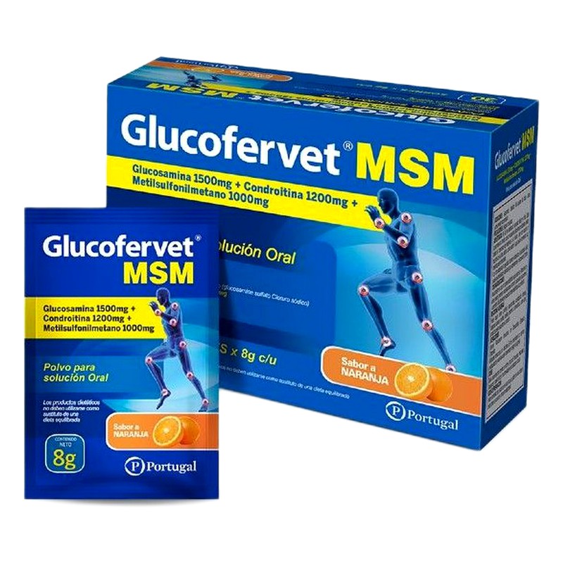 GLUCOFERVET  Polvo x 30 Sobres Lab. PORTUGAL LABORATORIOS S.A (PORT)