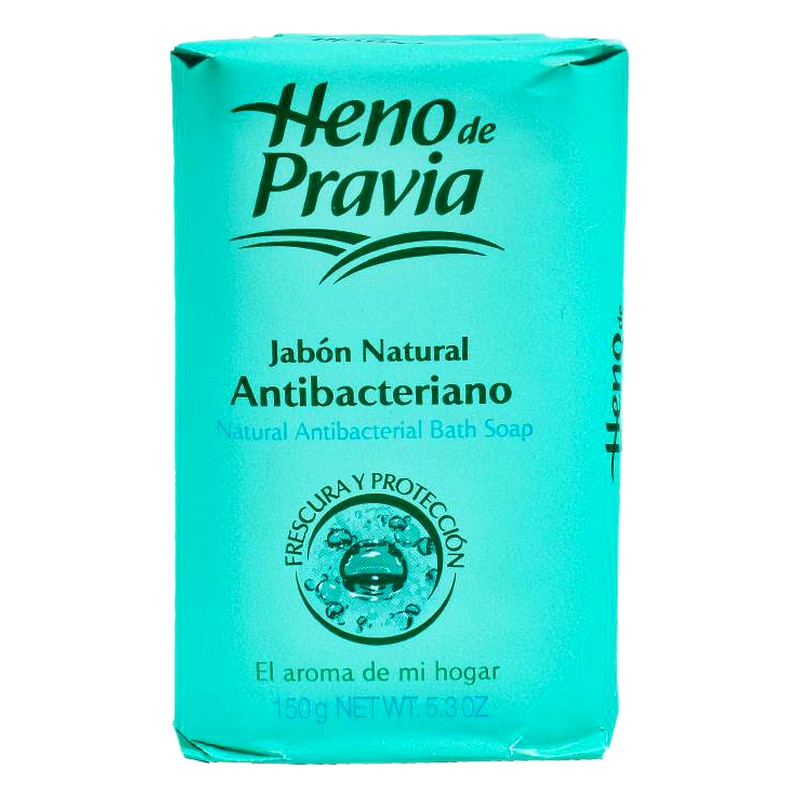 JABON HENO DE PRAVIA ANTIBACTERIAL (VERDE) Barra x 150g Lab. DROKASA PERU S.A. (DROK)