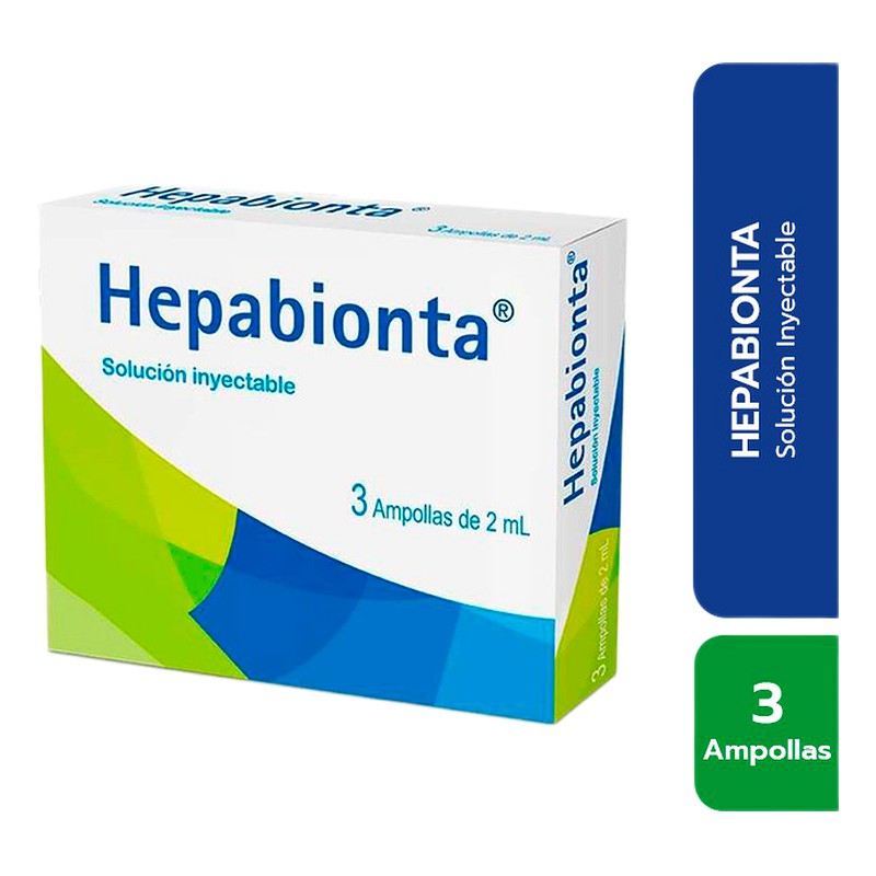 HEPABIONTA SOL. INY x 3 AMP. Lab. CIFARMA