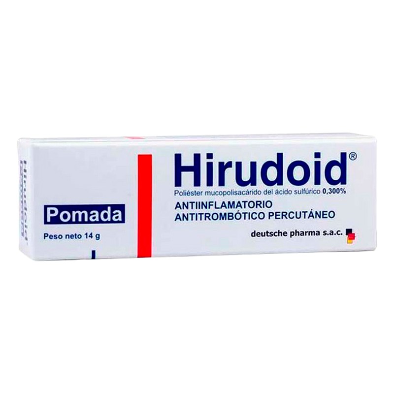 HIRUDOID POMADA x14gr Lab. DEUTSCHE PHARMA 