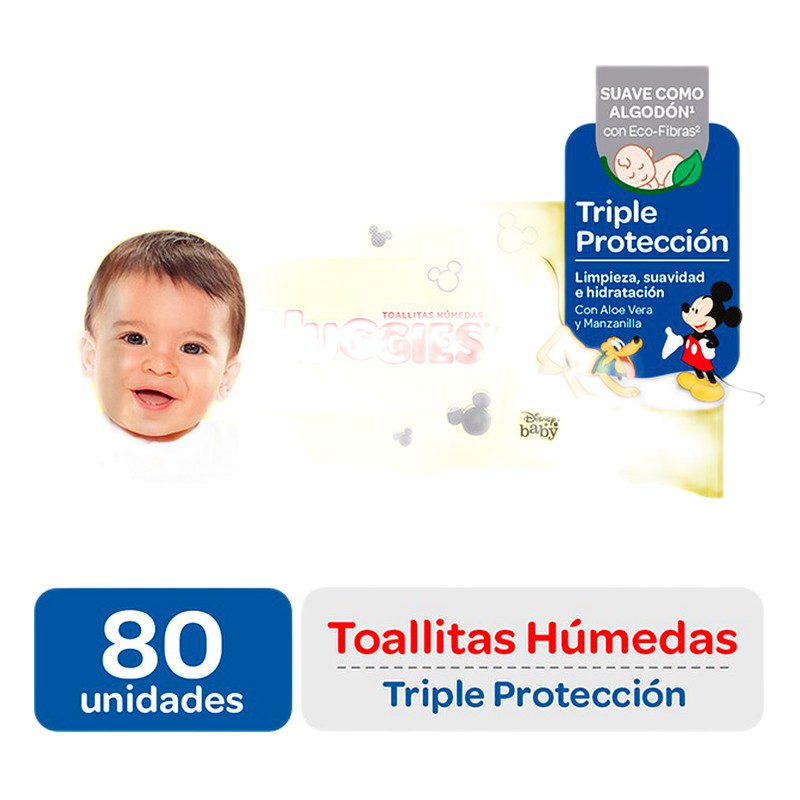 TOALLITAS HUMEDAS HUGGIES LIMPIEZA COTIDIANA (AMARILLO) x 112 Unidades 