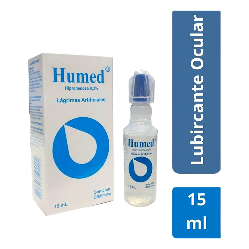 HUMED (Hipromelosa) 0.3% Solución Oftálmica x 15ml  Lab. LANSIER LABORATORIO (LANS)