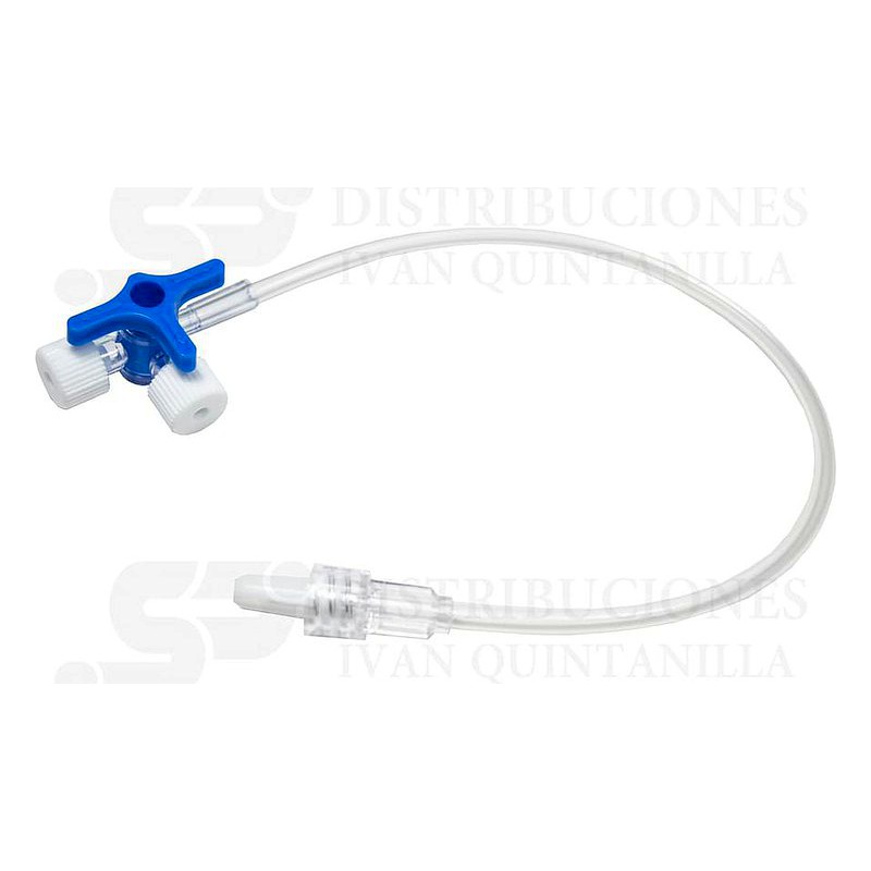 LLAVE TRIPLE VIA C/ TUBO DE EXTENSION  Lab. QUIRURGICOS (QUIR)