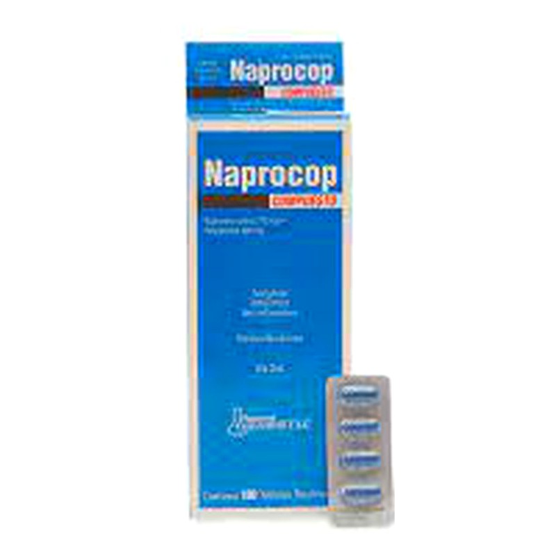 NAPROCOP COMP. x100 TAB. RECUBIERTA  Lab. PHARMED CORPORATION