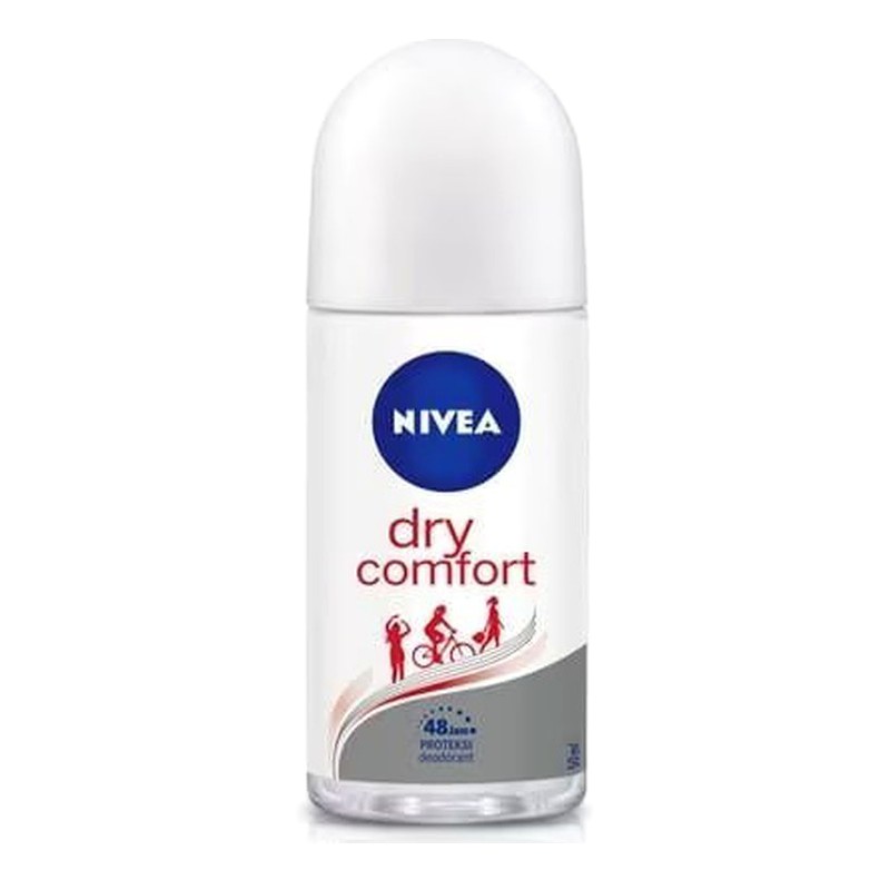 DESODORANTE NIVEA DRY CONFORT MUJER Roll on x 50 ml  