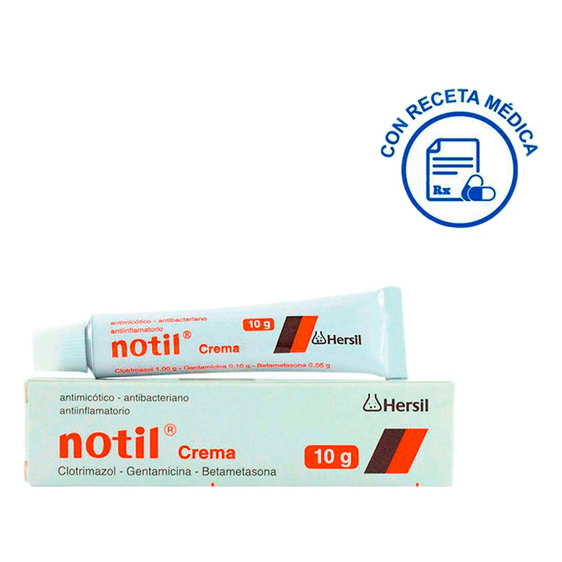 NOTIL  CREMA X 10G Lab. HERSIL S.A. (HERS)