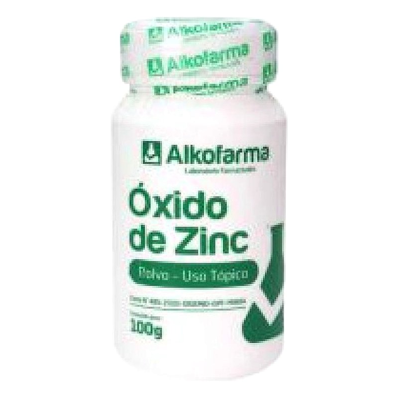 OXIDO DE ZINC POTE x100gr Lab. ALKOFARMA