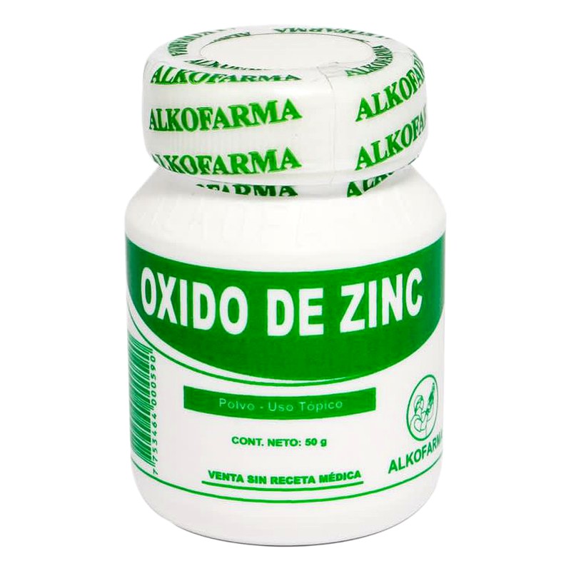 OXIDO DE ZINC POTE x50gr Lab. ALKOFARMA