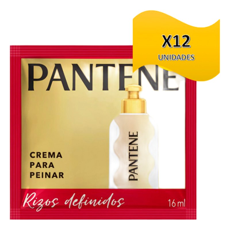 CREMA PARA PEINAR PANTENE RIZOS Sachet x 16 ml