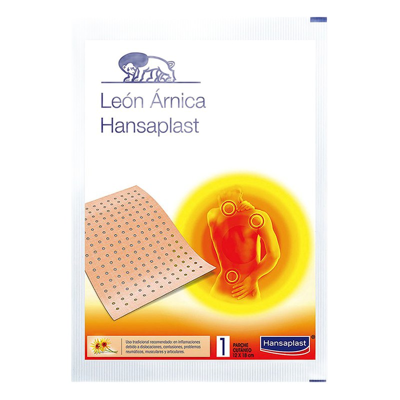 PARCHE DE ARNICA 12 x 18cm  Lab. PHARMED PHARMACEUTICAL S.A. (PMG)