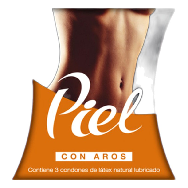 PRESERVATIVO PIEL AROS (NARANJA) x 3 Unid. Lab. APROPO (APRO)