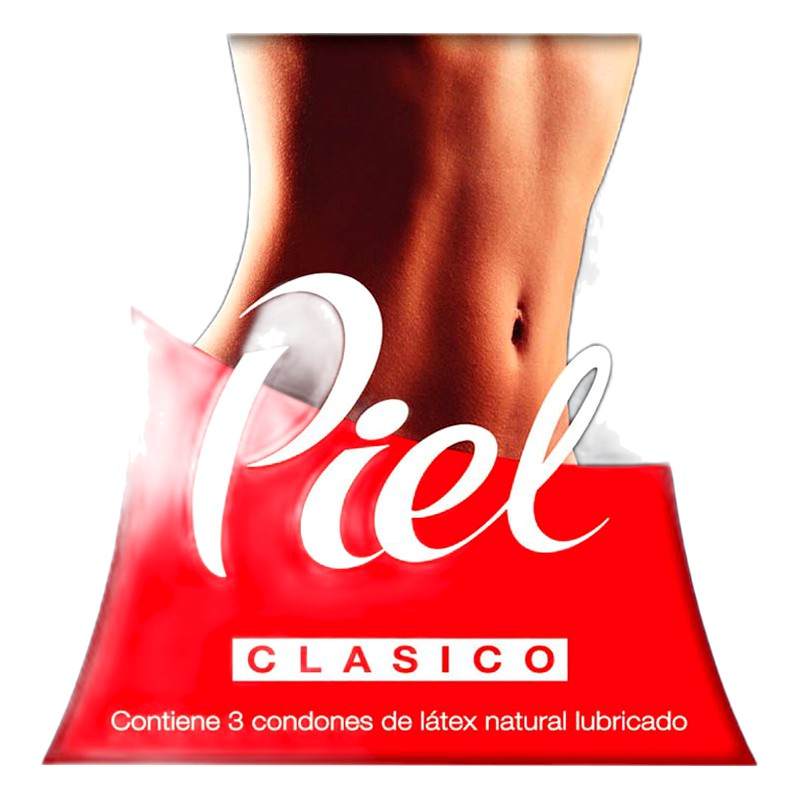 PRESERVATIVO PIEL CLASICO (ROJO) x 3 Unid. Lab. APROPO (APRO)