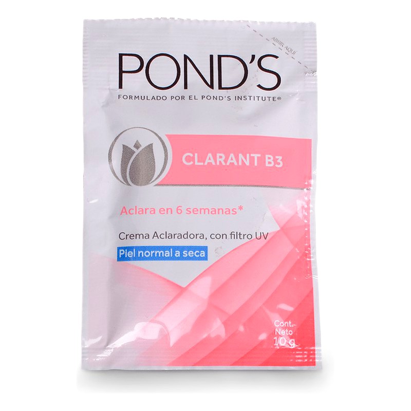 CREMA FACIAL PONDS CLARANT B3 PIEL NORMAL A SECA Sachet x 10g Lab. PACOCHA (PACO)