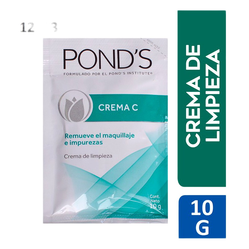 CREMA FACIAL PONDS C LIMPIEZA Sachet x 10 g Lab. PACOCHA (PACO)