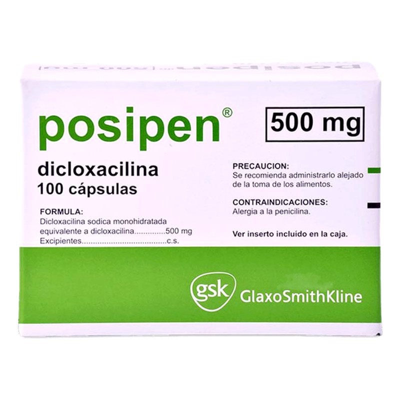 POSIPEN 500mg x100 CAP Lab. GLAXO SMITH KLINE (GSK)