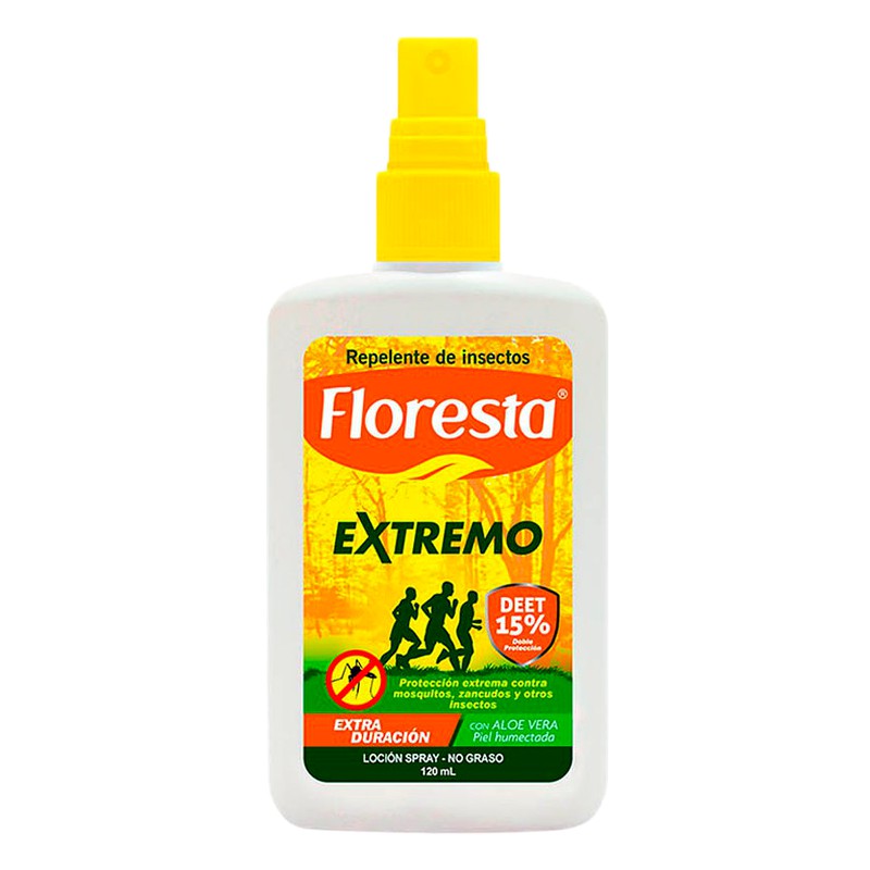 REPELENTE FLORESTA  FAMILIAR LOCION SPRAY 120ML Lab. PORTUGAL LABORATORIOS S.A (PORT)