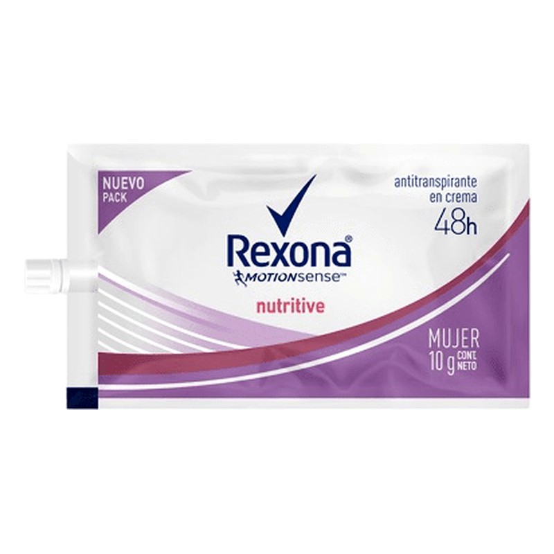 DESODORANTE REXONA MUJER  C/TAPA X 20 SACHET X10G VARIADO
