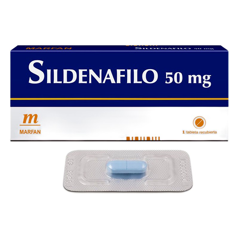 SILDENAFILO 50mg x 1TABLETA Lab. MARFAN 