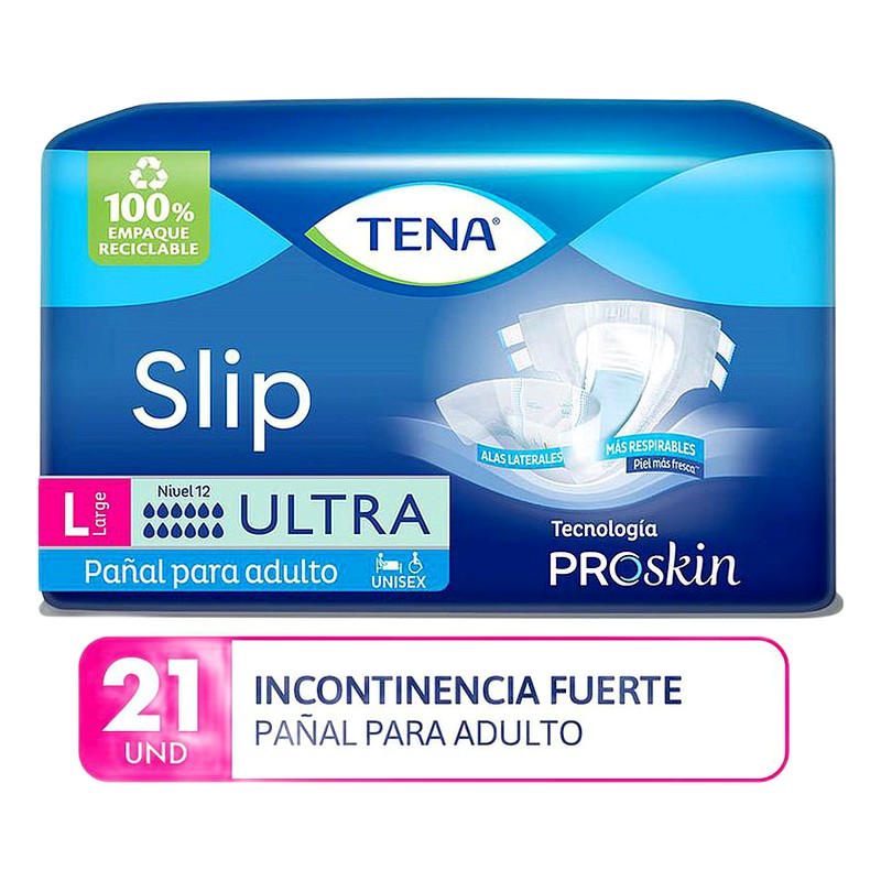  PAÑAL TENA  SLIP L x 21 UNID. Lab. TENA SUELTOS