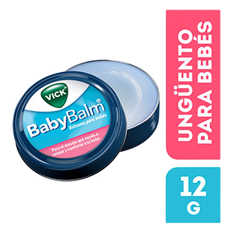 VICK BABY BALM 12GR x 6 LATAS Lab. PROCTER &amp; GAMBLE PERU S.R.L. (PROC)