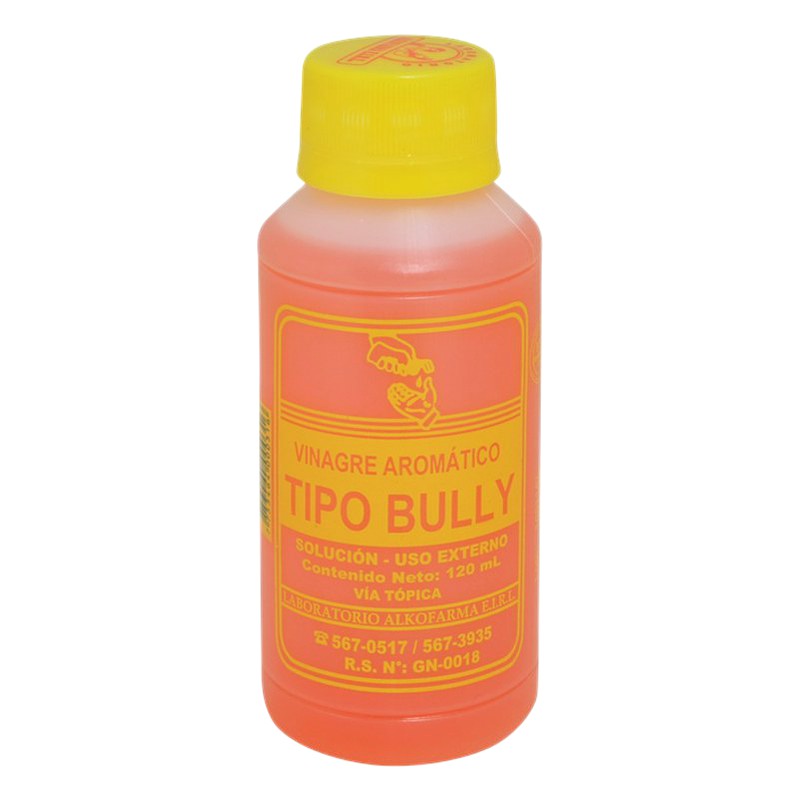 VINAGRE BULLY x120ml Lab. ALKOFARMA 