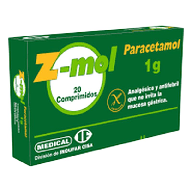 Z-MOL 1gr  x 20tab. Lab. INDUFAR