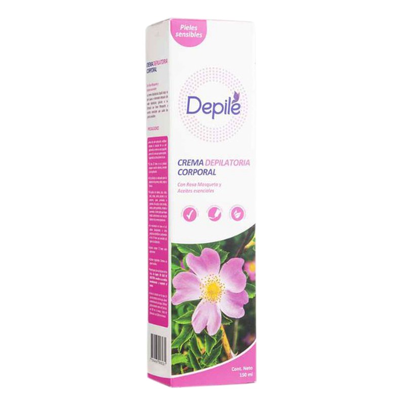 CREMA DEPILATORIA CORPORAL DEPILE Tubo x 150 ml Lab. PERUFARMA SA