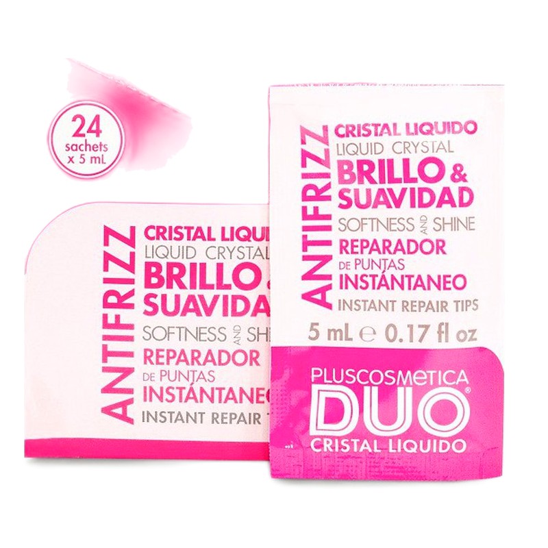 SILICONA CRISTAL LIQUIDO ANTIFRIZZ DUO SACHET x 5ml
