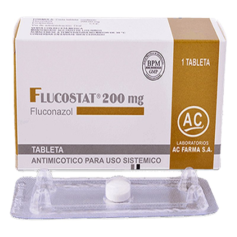 FLUCOSTAT (Fluconazol) 200mg x 1 Tableta Lab. AC FARMA
