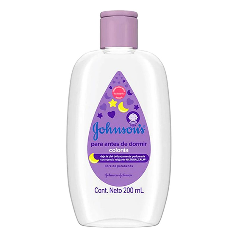 COLONIA JOHNSON'S PARA ANTES DE DORMIR x 200 ml Lab. JOHNSON'S