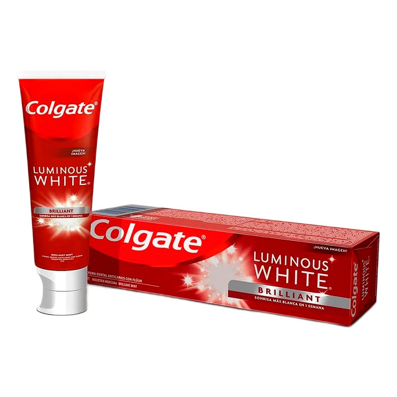 PASTA DENTAL COLGATE PASTA LUMINOUS WHITE BRILLANT x 75ml