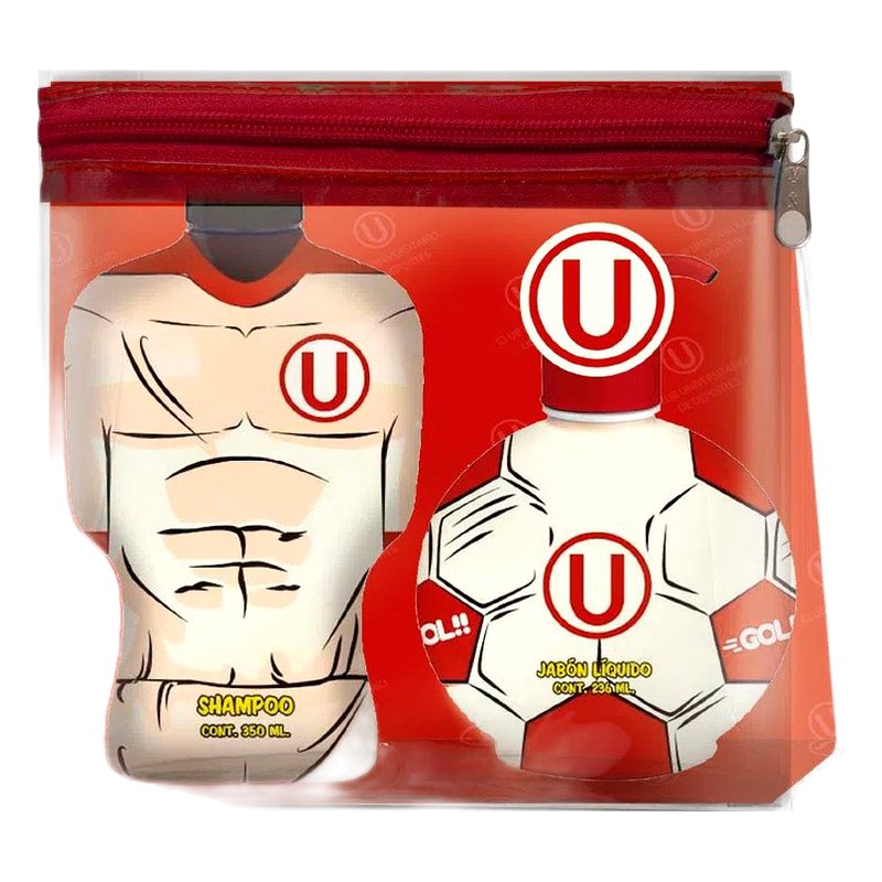 SET CLUB UNIVERSITARIO X 2 JABON 236 ML + SHAMPOO 350 ML 