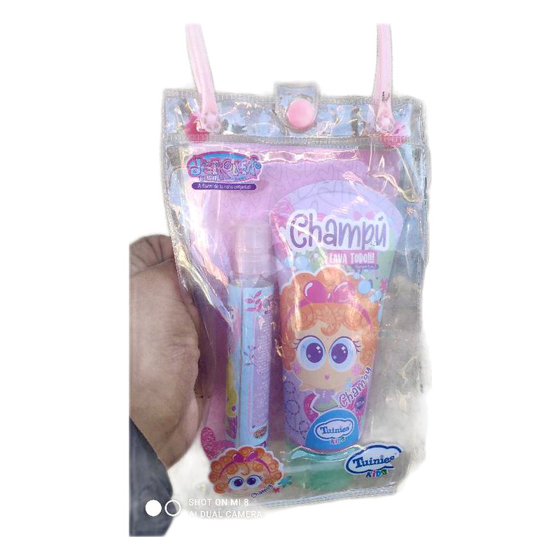 SET  DISTROLLER CHAMOY Y AMIGUIS COLONIA 30ml + SHAMPOO 150ml - TUINIES KIDS