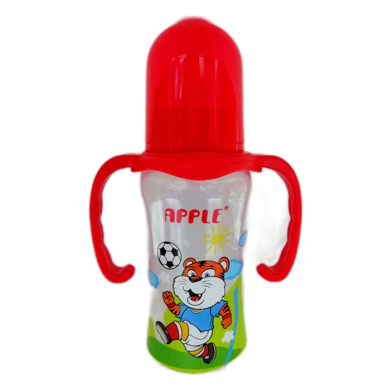 BIBERON DE PLASTICO APPLE FEEDING BOTTLE  HEALTHY BABY x 240ml(8 OZ)