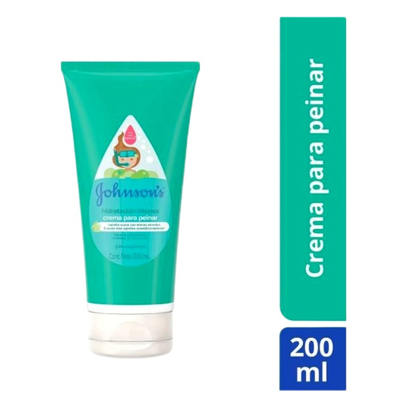  CREMA PARA PEINAR JOHNSON HIDRATACION INTENSA Tubo x 200 ml Lab. JOHNSON &amp; JOHNSON 