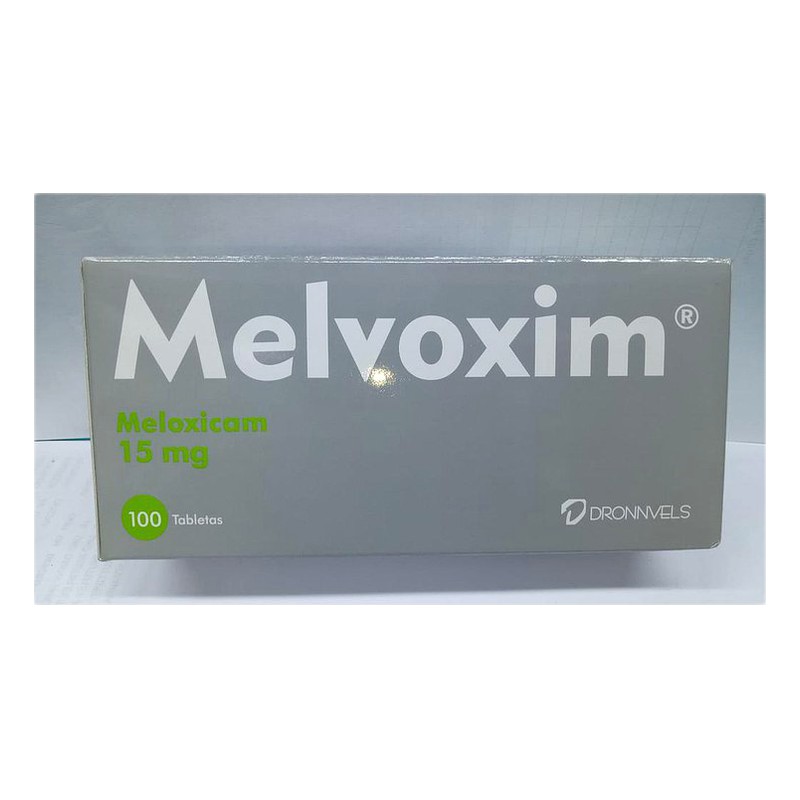 MELVOXIM (Meloxicam) 15mg x 100 Tabletas LAB. DRONNVELS