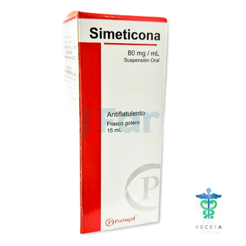 SIMETICONA 80mg/ml Suspensión Oral Gotas x 15ml LAB. PORTUGAL